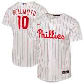 J.T. Realmuto Philadelphia Phillies Youth Home Replica Player Jersey - White