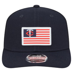 Minnesota Twins New Era Flag 9SEVENTY Stretch-Snap Hat | MLB Outlet