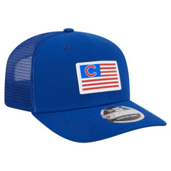 Chicago Cubs New Era Flag 9SEVENTY Stretch-Snap Hat | MLB On Sale