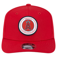 Los Angeles Angels New Era Circle Patch 9SEVENTY Stretch-Snap Hat | MLB For sale