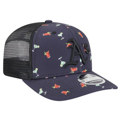 Athletics New Era Adventure Drinks Pattern 9SEVENTY Stretch-Snap Hat | MLB On Sale