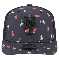 New York Mets New Era Adventure Drinks Pattern 9SEVENTY Stretch-Snap Hat | MLB Online