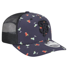 San Francisco Giants New Era Adventure Drinks Pattern 9SEVENTY Stretch-Snap Hat | MLB Near me