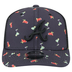 Atlanta Braves New Era Adventure Drinks Pattern 9SEVENTY Stretch-Snap Hat | MLB Shop