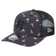 Houston Astros New Era Adventure Drinks Pattern 9SEVENTY Stretch-Snap Hat | MLB Shop