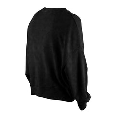 Brooklyn Nets Women's Throwback Vintage Enzyme Wash Oversized Boxy Pullover Sweatshirt Online