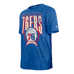 Philadelphia 76ers Throwback Vintage Boxy Mineral Wash T-Shirt Online