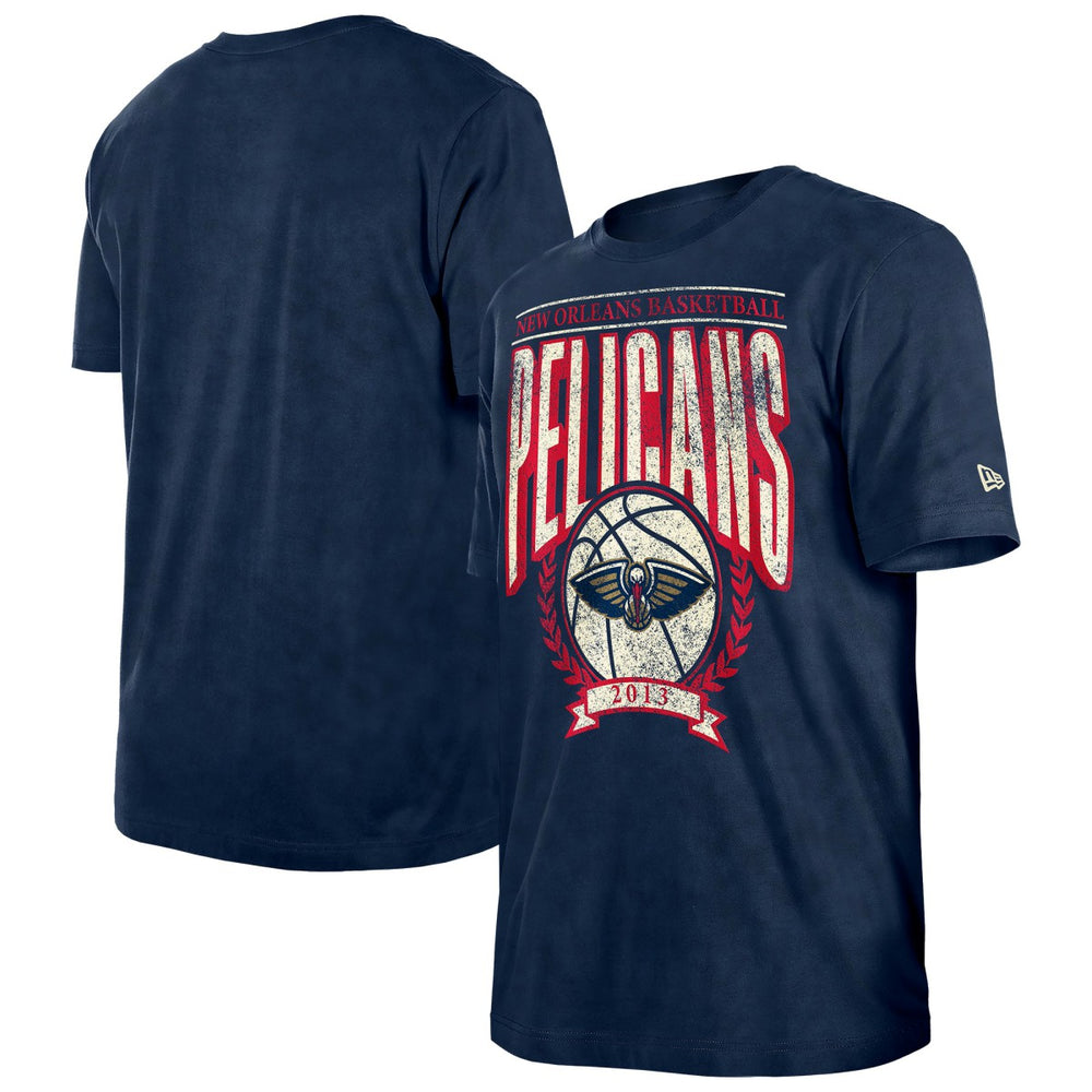 New Orleans Pelicans Throwback Vintage Boxy Mineral Wash T-Shirt Discount