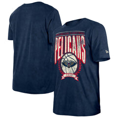 New Orleans Pelicans Throwback Vintage Boxy Mineral Wash T-Shirt Discount