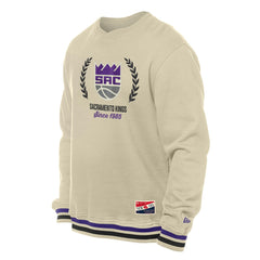 Sacramento Kings Throwback Vintage Pullover Sweatshirt On Sale