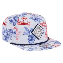 Atlanta Braves New Era Printed Island Golfer Snapback Hat | MLB Shop