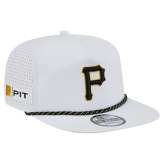 Pittsburgh Pirates New Era Perforated Golfer Snapback Hat | MLB Discount