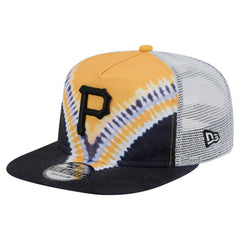 Pittsburgh Pirates New Era Tie-Dye Golfer Trucker Adjustable Hat | MLB US