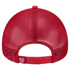 Washington Nationals New Era Distressed 9FORTY A-Frame Adjustable Trucker Hat | MLB For sale