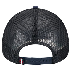 Minnesota Twins New Era Distressed 9FORTY A-Frame Adjustable Trucker Hat | MLB Discount