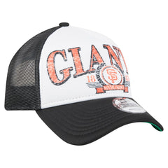 San Francisco Giants New Era Distressed 9FORTY A-Frame Adjustable Trucker Hat | MLB US