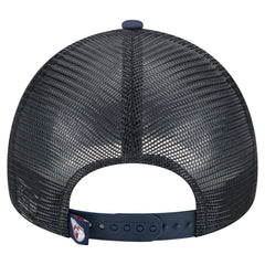 Cleveland Guardians New Era Distressed 9FORTY A-Frame Adjustable Trucker Hat | MLB Online