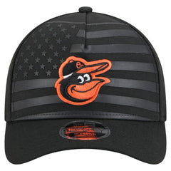 Baltimore Orioles New Era American Flag 9FORTY M-Crown A-Frame Adjustable Hat | MLB Discount
