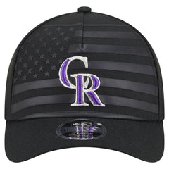 Colorado Rockies New Era American Flag 9FORTY M-Crown A-Frame Adjustable Hat | MLB Discount