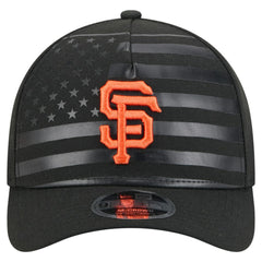 San Francisco Giants New Era American Flag 9FORTY M-Crown A-Frame Adjustable Hat | MLB Outlet