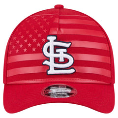 St. Louis Cardinals New Era American Flag 9FORTY M-Crown A-Frame Adjustable Hat | MLB Online