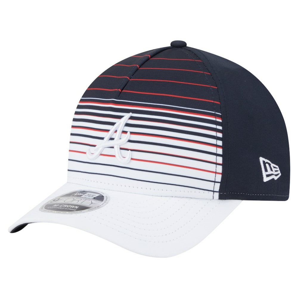 Atlanta Braves New Era Gradient 9FORTY M-Crown Adjustable Hat | MLB Discount