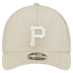 Pittsburgh Pirates New Era Cotton Weave M-Crown A-Frame 9FORTY Adjustable Hat | MLB On Sale