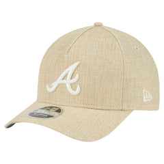 Atlanta Braves New Era Cotton Weave M-Crown A-Frame 9FORTY Adjustable Hat | MLB Near me