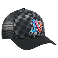 Athletics New Era Gradient 9FORTY A-Frame M-Crown Trucker Adjustable Hat | MLB For sale