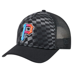 Pittsburgh Pirates New Era Gradient 9FORTY A-Frame M-Crown Trucker Adjustable Hat | MLB Discount