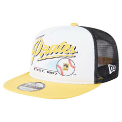 Pittsburgh Pirates New Era Retro Script Trucker 9FIFTY Snapback Hat | MLB Shop