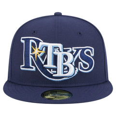 Tampa Bay Rays New Era Overlap 59FIFTY Fitted Hat | MLB US