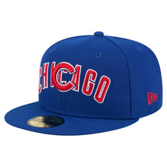 Chicago Cubs New Era Overlap 59FIFTY Fitted Hat | MLB Shop