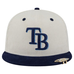 Tampa Bay Rays New Era Two-Tone Corduroy 59FIFTY Fitted Hat | MLB Sale