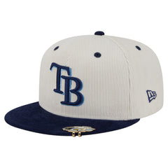 Tampa Bay Rays New Era Two-Tone Corduroy 59FIFTY Fitted Hat | MLB Sale