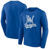 Los Angeles Dodgers Fastball Long Sleeve T-Shirt | MLB Discount
