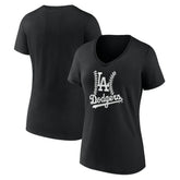 Los Angeles Dodgers Women's Fastball V-Neck T-Shirt | MLB On Sale