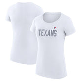 Houston Texans G-III 4Her by Carl Banks Women's Super-Slim Fit Lightweight Dot Print T-Shirt