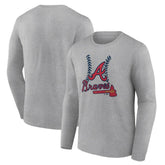 Atlanta Braves Fastball Long Sleeve T-Shirt | MLB Near me
