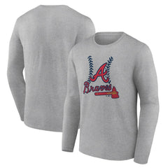 Atlanta Braves Fastball Long Sleeve T-Shirt | MLB Near me