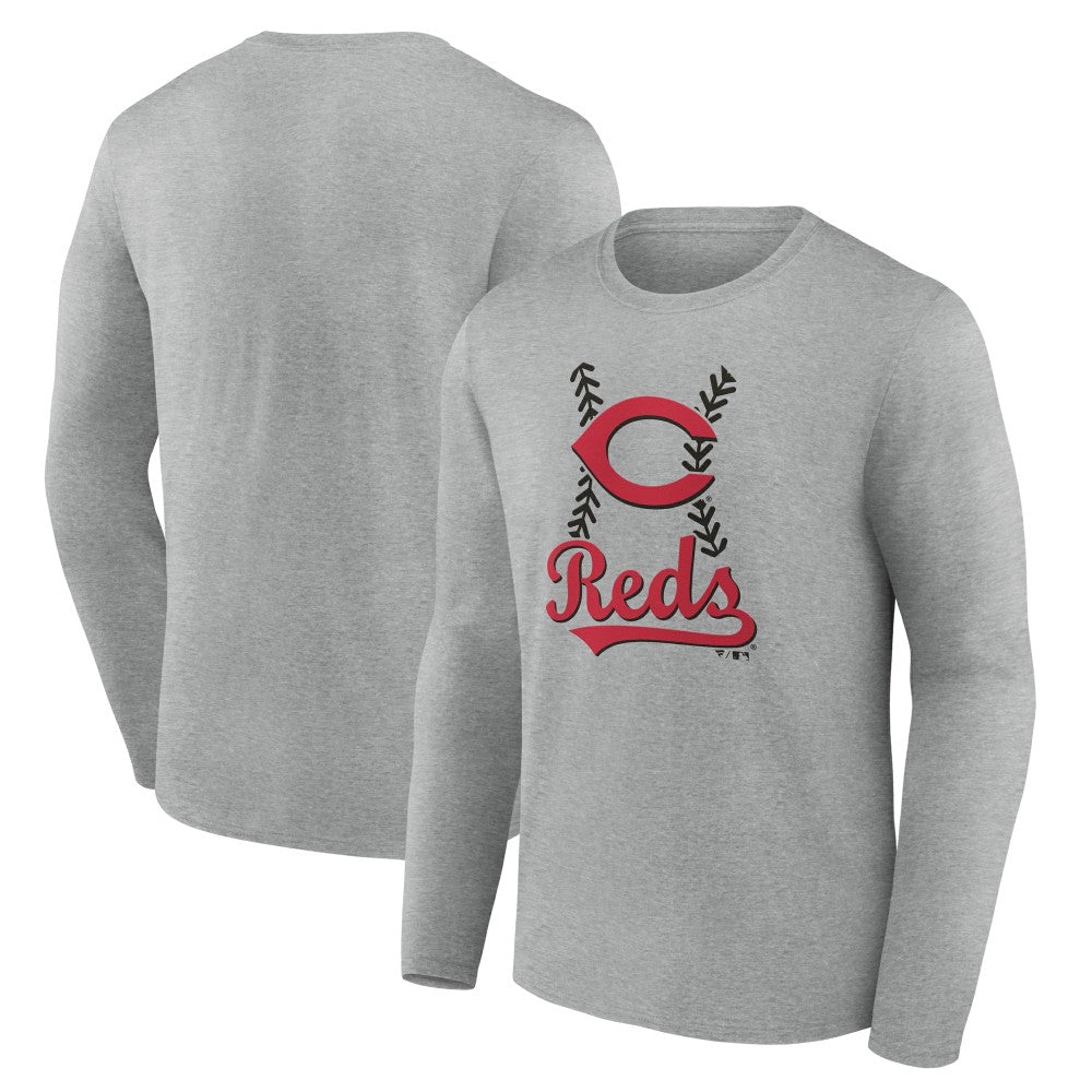 Cincinnati Reds Fastball Long Sleeve T-Shirt | MLB Discount