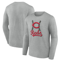 Cincinnati Reds Fastball Long Sleeve T-Shirt | MLB Discount