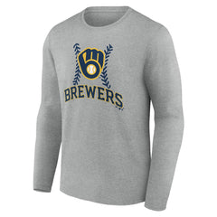 Milwaukee Brewers Fastball Long Sleeve T-Shirt | MLB On Sale