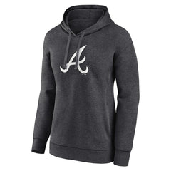 Atlanta Braves Women's Monochrome Pullover Hoodie | MLB On Sale