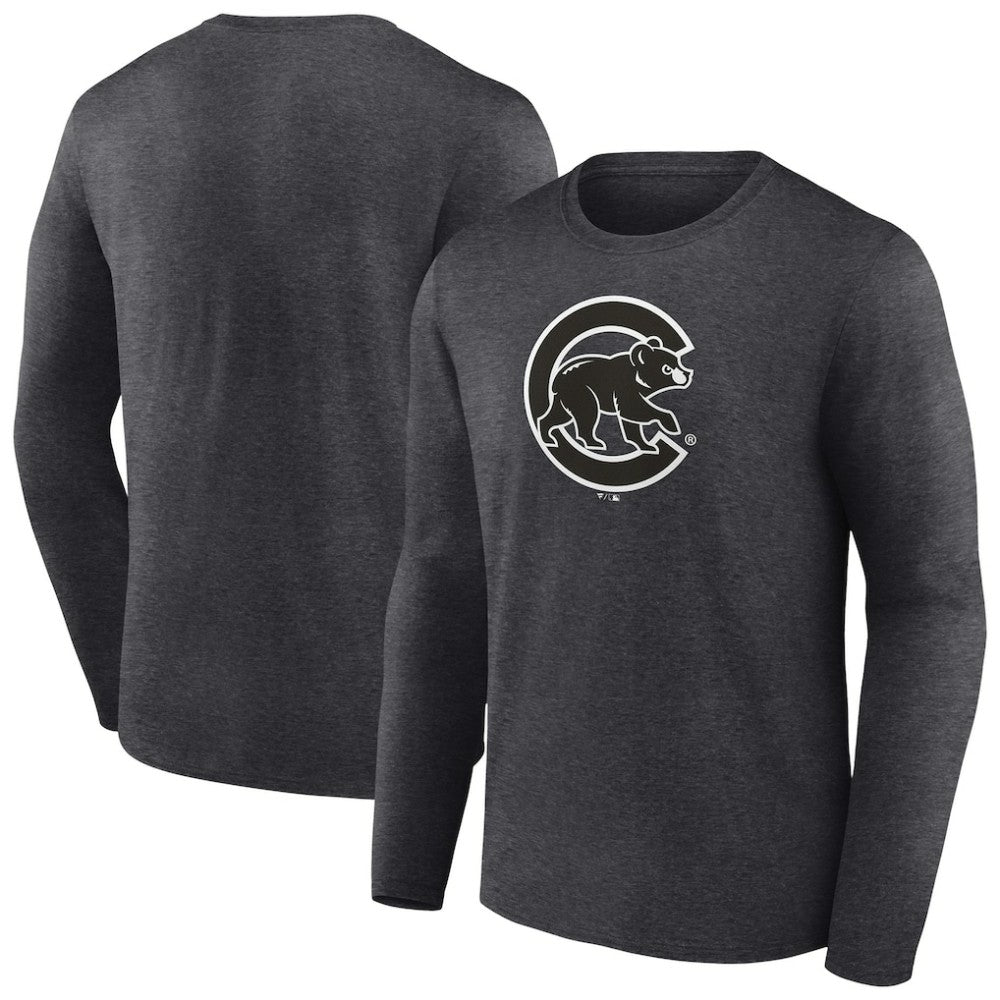 Chicago Cubs Monochrome Long Sleeve T-Shirt | MLB Near me