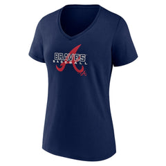 Atlanta Braves Women's Stellar V-Neck T-Shirt | MLB Online