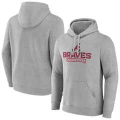 Atlanta Braves Evanston Stencil Pullover Hoodie | MLB For sale