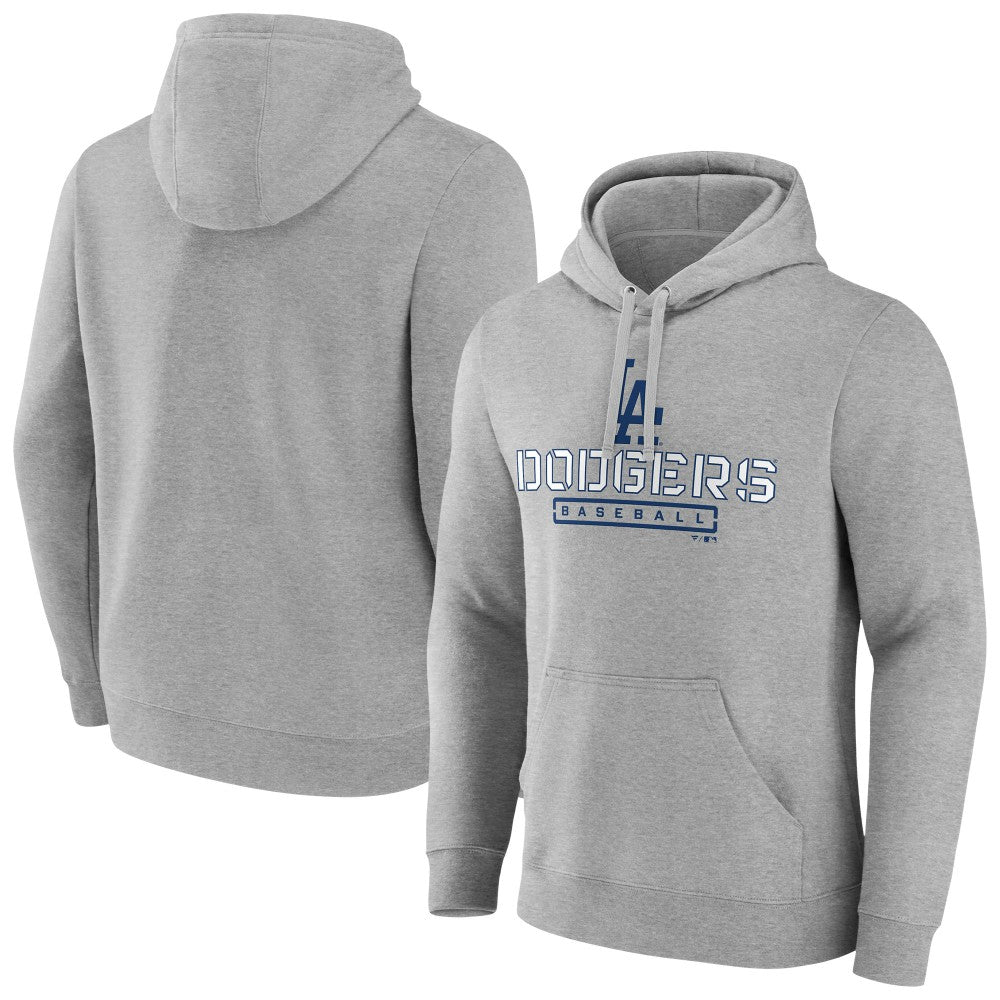 Los Angeles Dodgers Evanston Stencil Pullover Hoodie | MLB On Sale