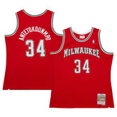 Giannis Antetokounmpo Milwaukee Bucks 2014/15 Hardwood Classics Swingman Jersey Discount