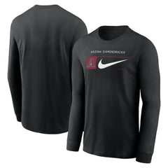 Arizona Diamondbacks Nike Local Logo Swoosh Lockup Long Sleeve T-Shirt | MLB Outlet